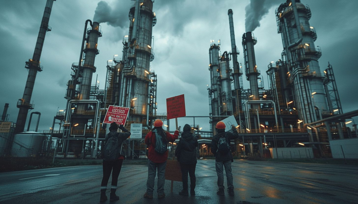 Stratégies des mouvements écologistes face à l'industrie pétrolière